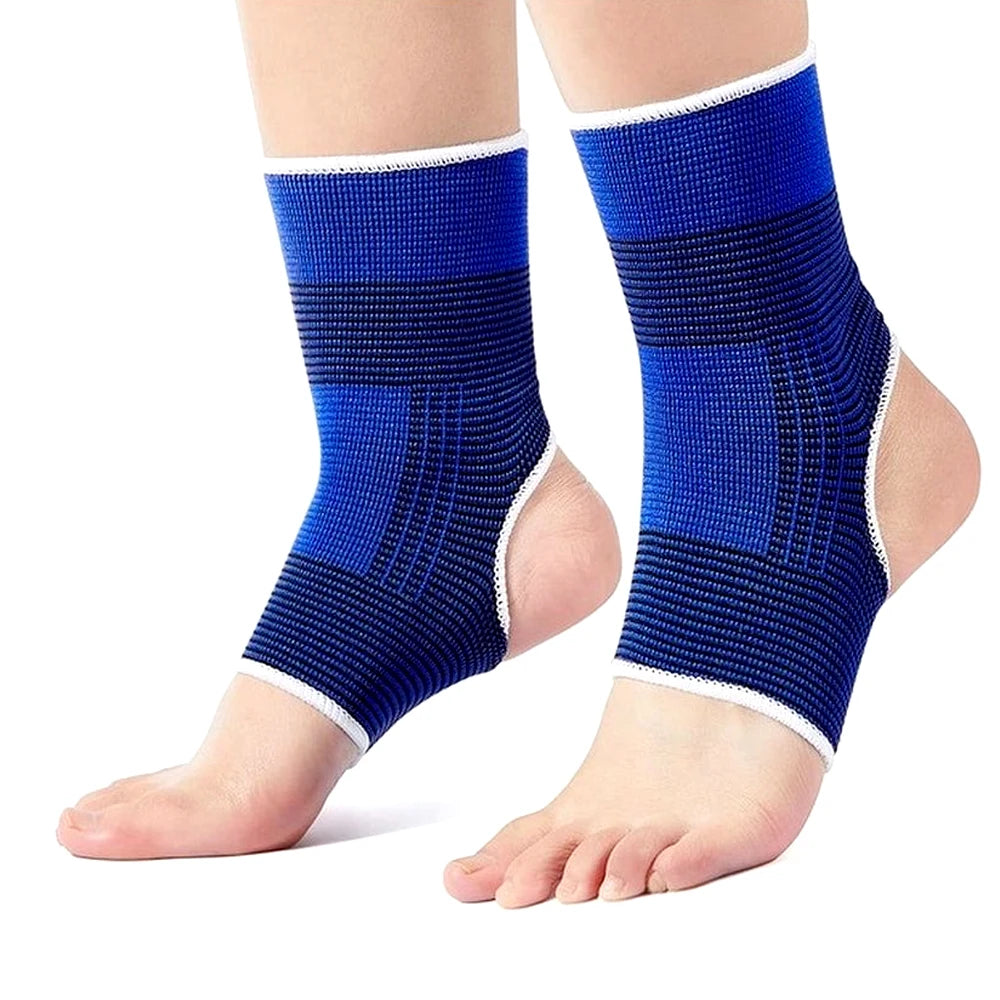 1 Pair Knitted Ankle Support For Sprains Arthritis Tendonitis Running Football Foot Protection Ankle Sleeve