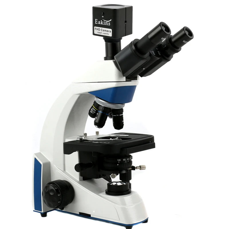Biological Microscope Industrial Microscope Camera Digital Microscope 48MP 1000X + 3W LED Lamp