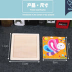 11cm/4.33in Kids Wooden Jigsaw Puzzle Games Cartoon Animal Vehicle Pattern Children Montessori Educational Toys