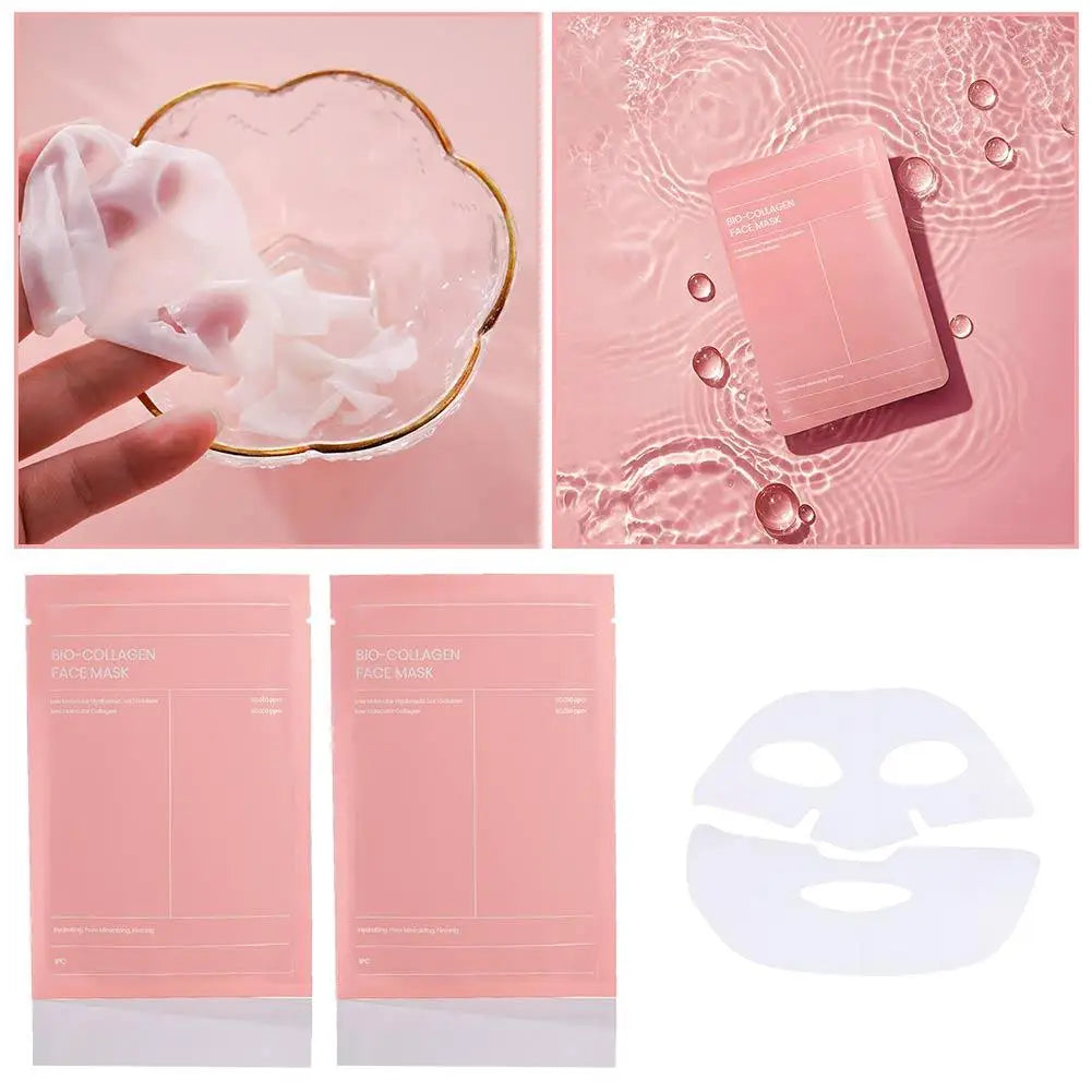 Sakura Collagen Face Mask Moisturizing Firming anti-Wrinkles fading Fine Lines Facial Mask