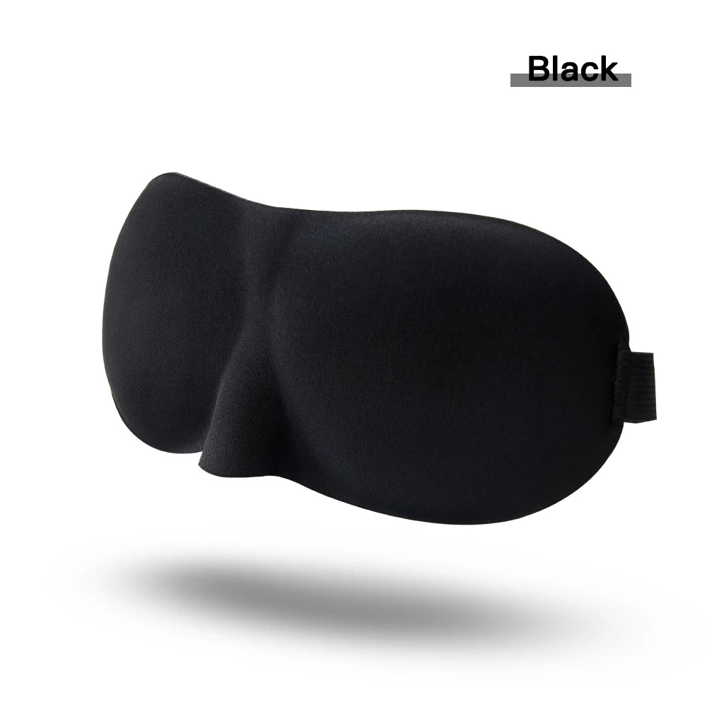 3D Sleep Mask Blindfold Sleeping Aid Eyepatch Eye Cover Sleep Patches Eyeshade Breathable
