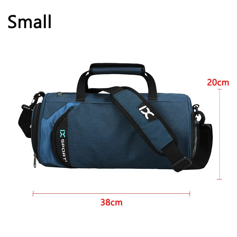 IX Large Gym Bag Fitness Bags Wet Dry Training Men Yoga For Shoes Travel Shoulder Handbags