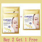Bio Collagen Anti Wrinkle Facial Mask Anti Aging Fade Fine Line Firming Lift Skin Deep Hydrating Brighten Repair