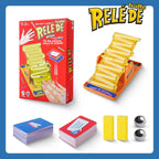 New Board.Game Tilt n Shout Swinging Stilt Multiplayer Battle Answering Interactive Table Game