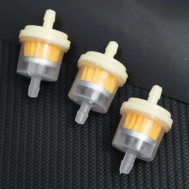 1/10pcs Universal Gasoline Gas Fuel Gasoline Oil Filter for Motorcycle Moped Scooter Motocross Gasoline Fuel Filter Accessories