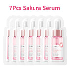 7pcs LAIKOU Vitamin C Deep Moisturizing Face Serum Nourishing Rejuvenation Skin Serum Shrink Pore