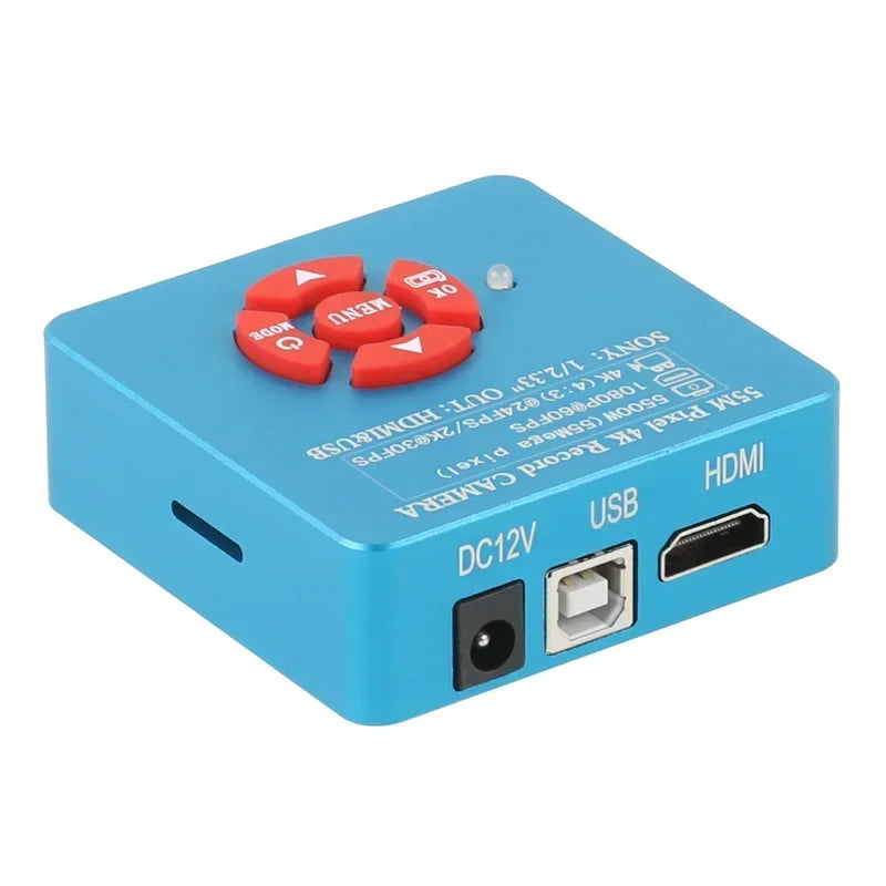 48MP 55MP 8.3MP 4K 2K HDMI USB C Mount Trinocular Microscope Digital Camera Industrial Phone Repair