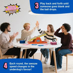 New Board.Game Tilt n Shout Swinging Stilt Multiplayer Battle Answering Interactive Table Game