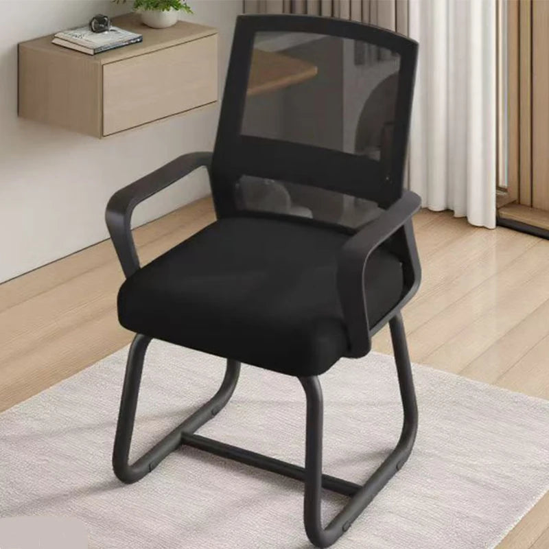 Ergonomic Computer Chair Daily Home Soft Cushion Chair Mesh Breathable Backrest Comfortable
