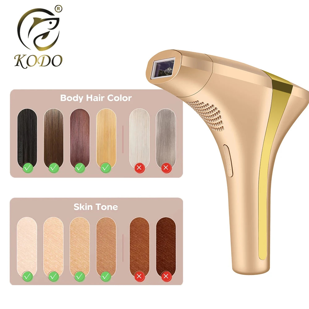 KODO 2026 High-end customization ice Laser Hair removal Laser Epilator Permanent