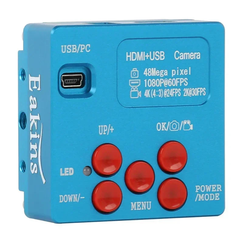 48MP 55MP 8.3MP 4K 2K HDMI USB C Mount Trinocular Microscope Digital Camera Industrial Phone Repair