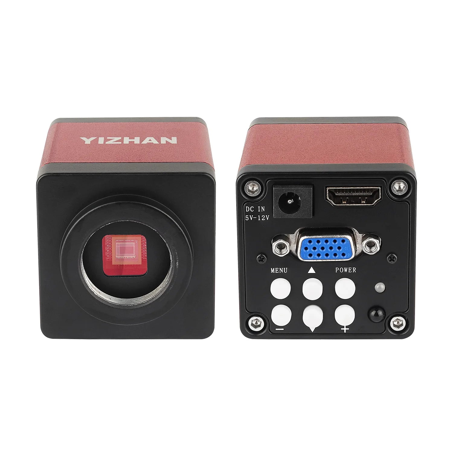 2K 4K Digital Industrial Electronic Video Microscope Camera 48MP 38MP Trinocular Cameras HDMI VGA