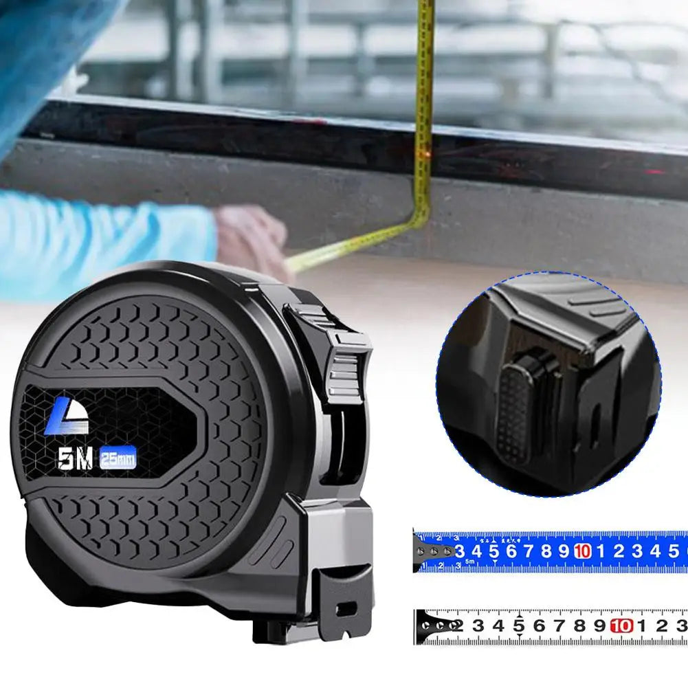 High precision Metric Tape measure Retractable 5/7.5/10M Measuring tape Retractable Ruler Woodworking