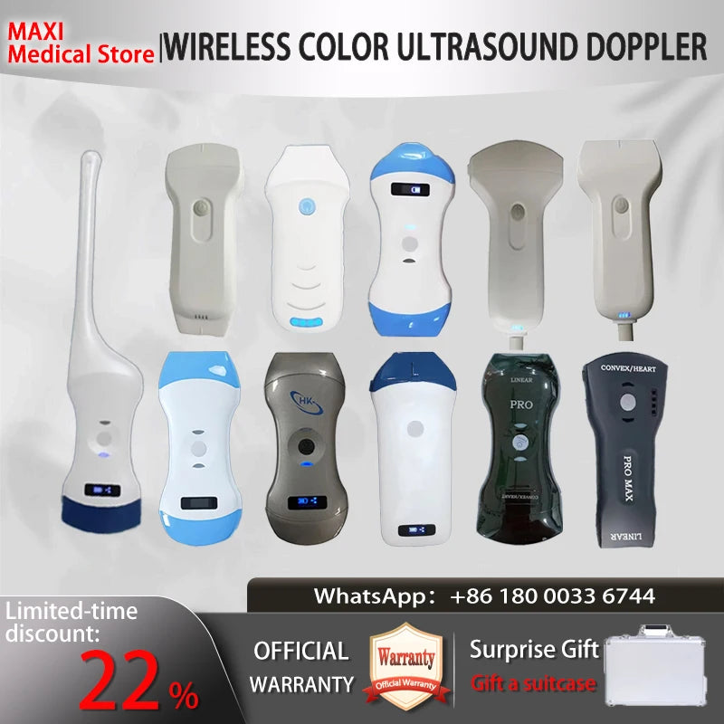 Wireless Ultrasound Probe scanner machine Portable WIFI ultrasound scanner Machine support