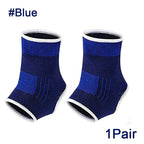 1 Pair Knitted Ankle Support For Sprains Arthritis Tendonitis Running Football Foot Protection Ankle Sleeve