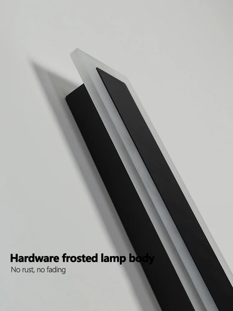 Modern Waterproof outdoor Long Strip LED wall lamps IP65 Aluminum Wall Light Garden porch Sconce
