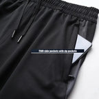 Men Sport Pants Running Pants With Zipper Pockets Soccer Training Jogging Sports Trousers Fitness