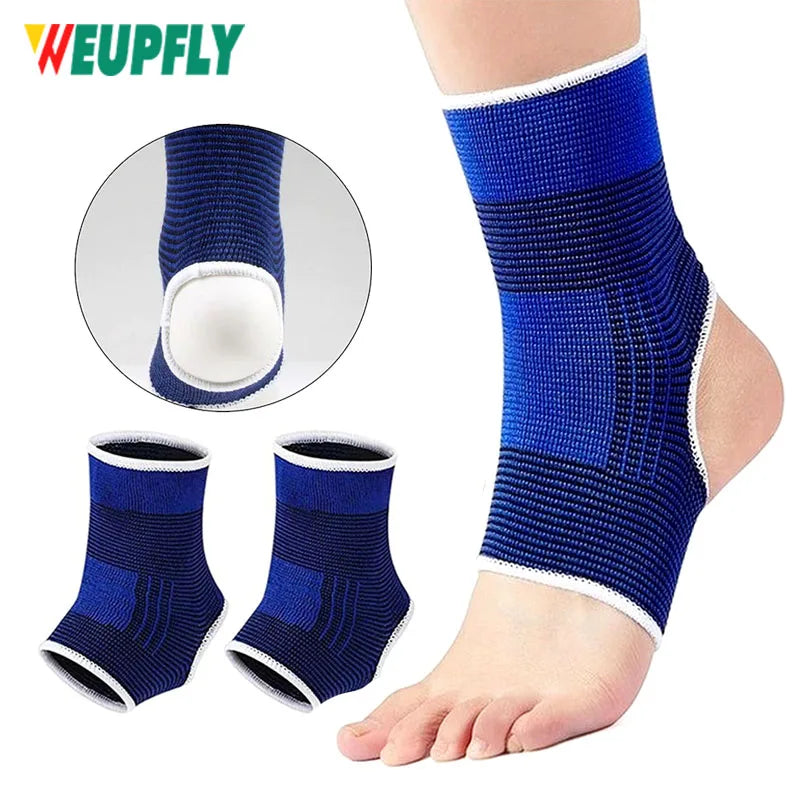 1 Pair Knitted Ankle Support For Sprains Arthritis Tendonitis Running Football Foot Protection Ankle Sleeve