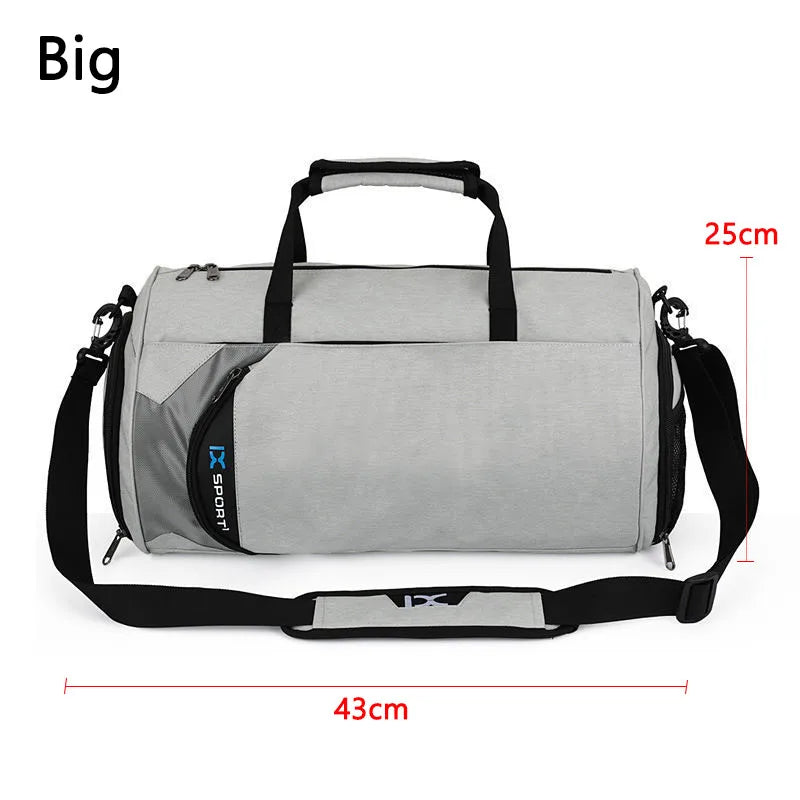 IX Large Gym Bag Fitness Bags Wet Dry Training Men Yoga For Shoes Travel Shoulder Handbags