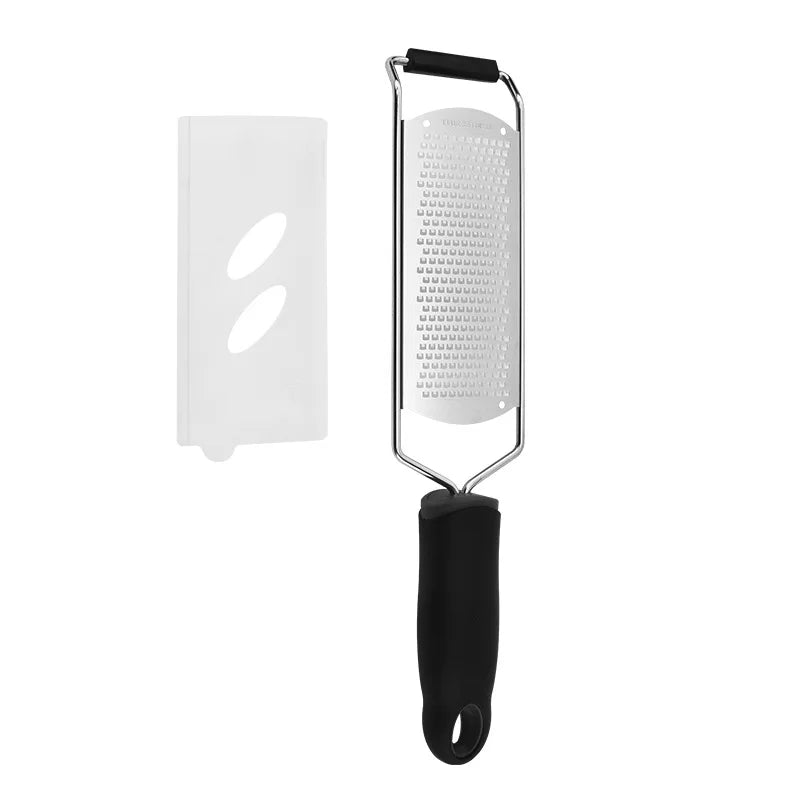 Multi-functional Premium Stainless Steel Cheese Grater，Wide Shave for Foods Such As Chocolate Lemon