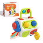 Montessori Busy Cube Toys for Toddler Sensory Activities Busy Board Early Educational