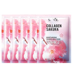 Sakura Collagen Face Mask Moisturizing Firming anti-Wrinkles fading Fine Lines Facial Mask