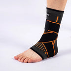 1 Pcs Ankle Brace Compression Sleeve, Adjustable Ankle Support Strap for Sprained, Plantar Fasciitis