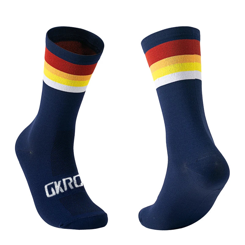 Professional Cycling Socks Breathable Road Bicycle Socks Men Women Outdoor Sports Racing Sport Socks
