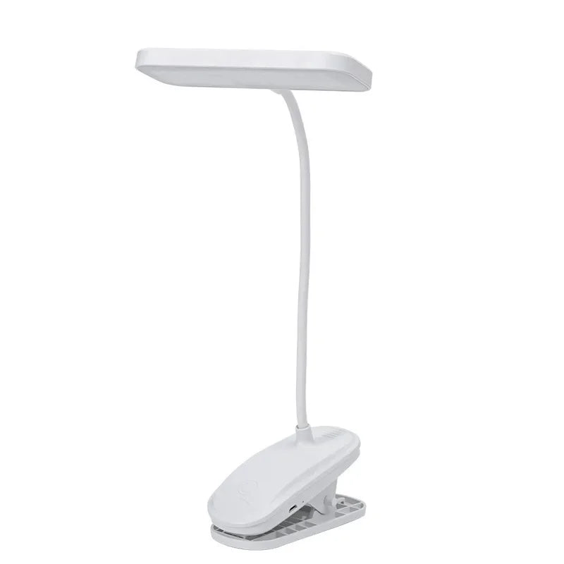 USB Rechargeable Eye-protection lamp  Three-speed Dimming Portable Folding Clip-on Reading Desk Lamp